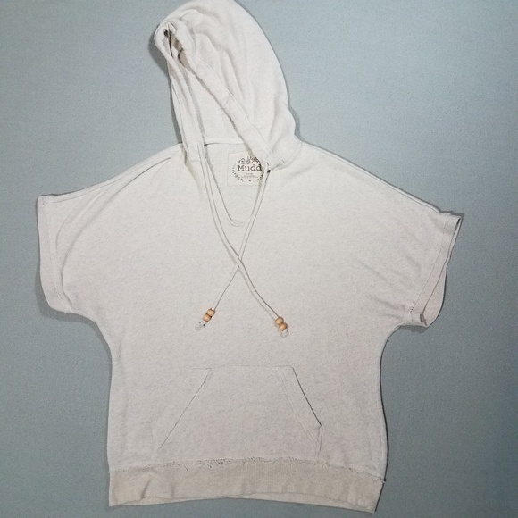 short sleeve pullover hoodie